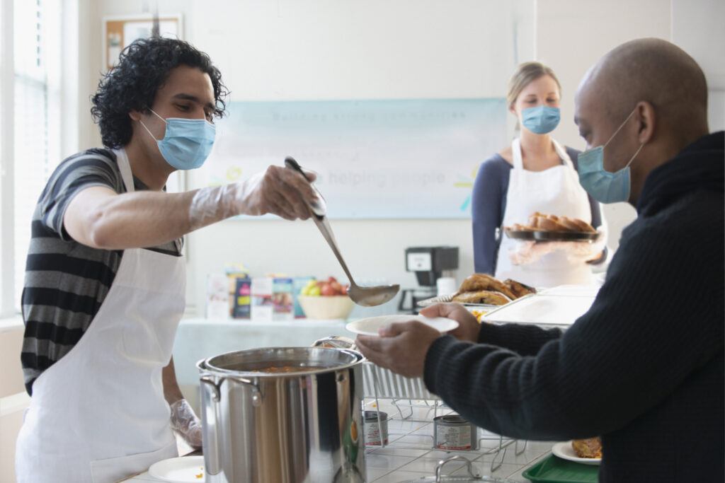 hurt while volunteering at work